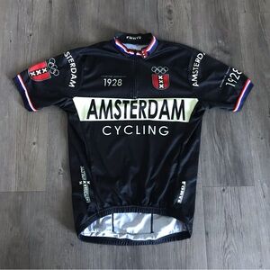 Forte Black Amsterdam Cycling Jersey